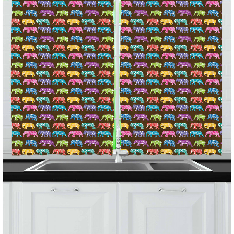 Tailored Kitchen Curtain
