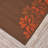 Brown Rectangle Polypropylene 5'3" X 7'6" Rug