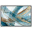 «Gold Accents III», impression sur toile encadrée bleue et dorée par Art Remedy, cadre doré, 24 x 16-1493165758-1492682954