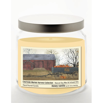 Seasonal Scented Unscented Flameless Jar Candle