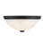 Breanna 2-Light Flush Mount in Black-31902400-31902398