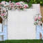 Panneau mural rose artificiel