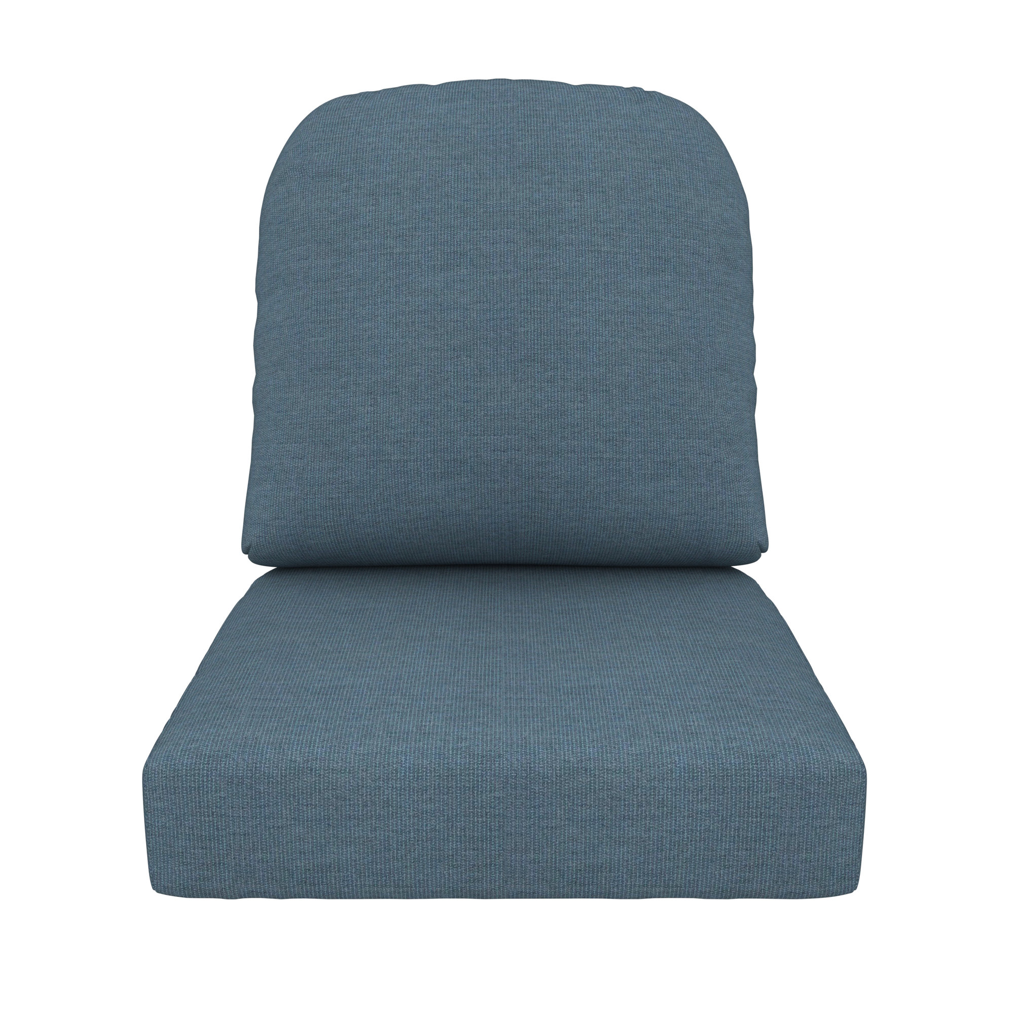 Amala Outdoor Sunbrella® Seat/Back Cushion, Spectrum Denim Sunbrella®