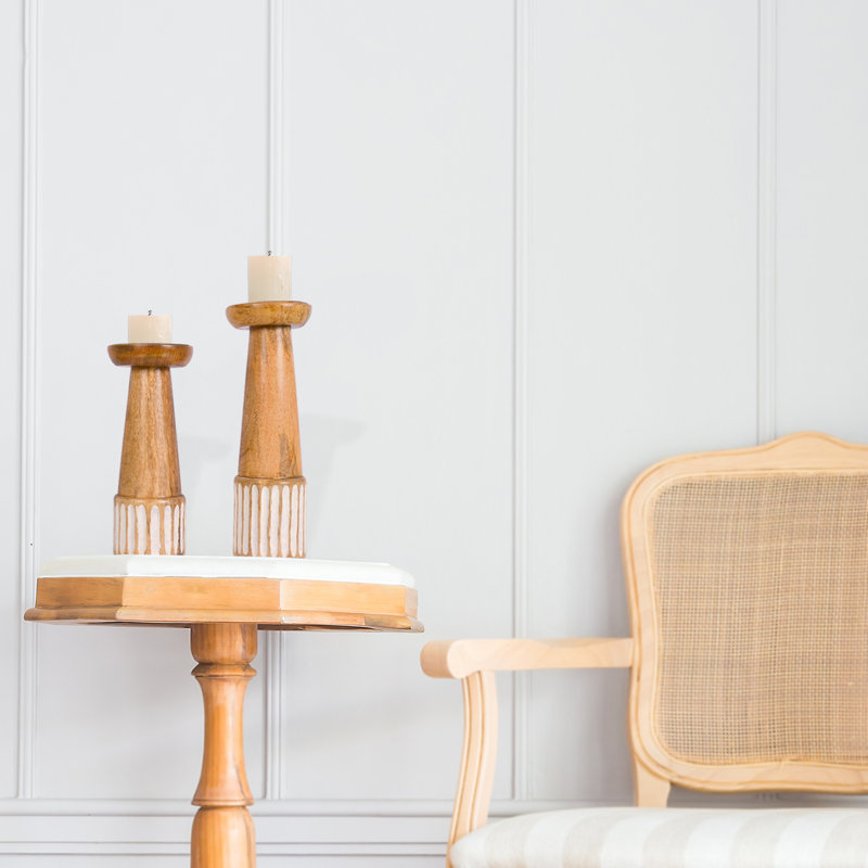 Wood Tabletop Pillar