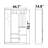 Viviyana Hall Tree 45'' Wide With Shoe Storage