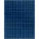 Tapis bleu touffeté à la main Mallory