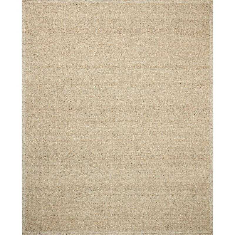 Amber Lewis x Loloi Bowie Natural / Oatmeal Area Rug, Rectangle 2' x 3'