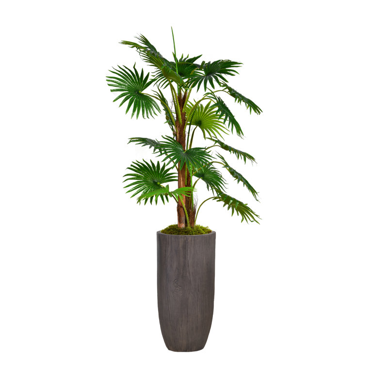 Palmier artificiel 62,25 "en pot Panama
