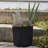 Tuxton Geometric Plastic Indoor/Outdoor Planter-98807274-98807278