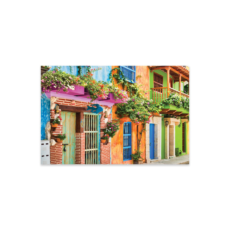 Cartagena, couleurs sur plastique / acrylique par Mark Paulda