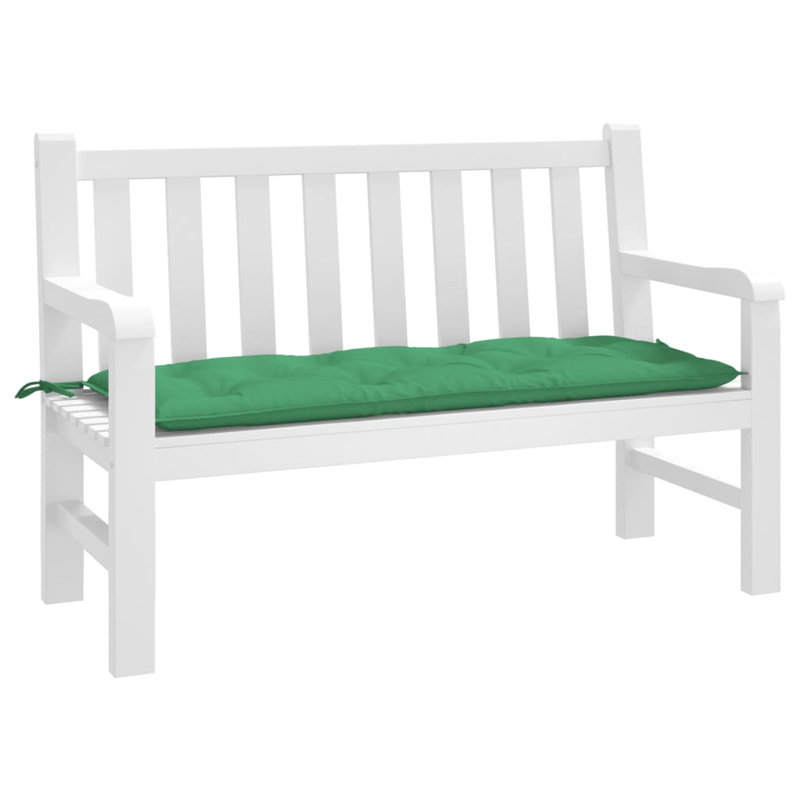 Coussin de siège d'extérieur, 47,2 po x 19,7 po, Vert