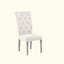 Ensemble de chaises de salle à manger rembourrées Modern Velvet-1952106594-1952106595