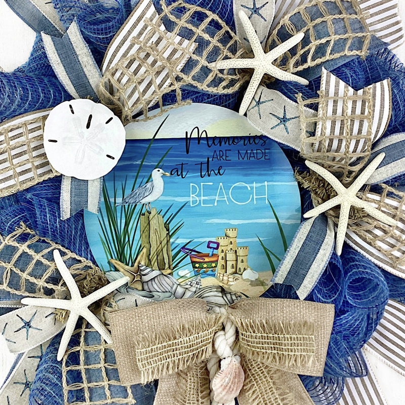 Les souvenirs sont faits à la plage en toile de jute