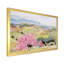 «Pink Mountain Tree in Autumn Landscape», peinture sur toile-1345879051-1345879048