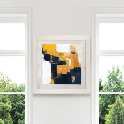 Marine & Gold I, reproduction d’art sur papier encadrée