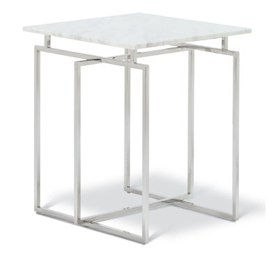 Kripinski Marble Top End Table