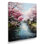 «Cherry Blossom Spring River - River», reproduction d'art murale