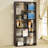 Cappuccino Geometric 8-Shelf Shelf Unit - Adds A Modern Edge To Your Room Storage Functional For Various Spaces-120649844