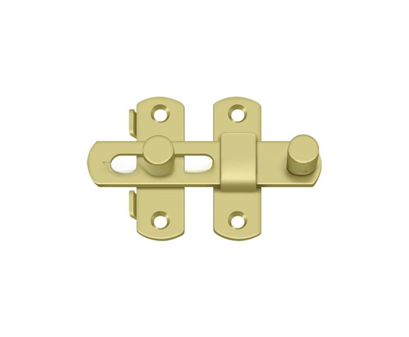 Latch/Catch/Bolt, Polished Brass