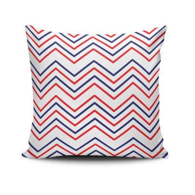 Millersville Indoor / Outdoor Chevron Square Throw Cushion