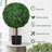 23.5'' Faux Boxwood Topiary in Pot-682903583