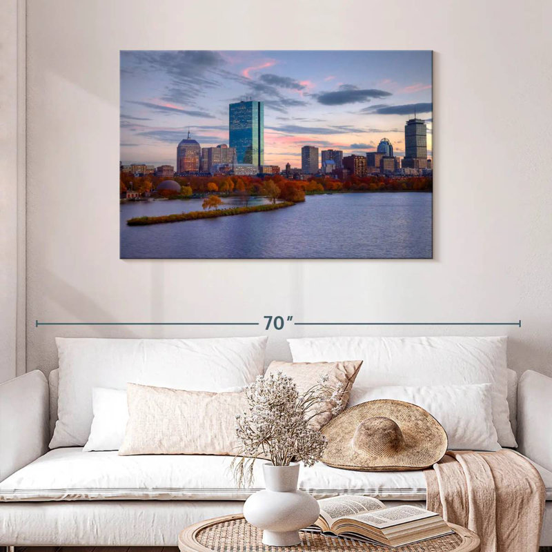 Sireci Boston Back Bay, H 30 po x l 45 po