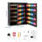 150-Key Wall-Mount Cabinet Organizer, Heavy-Duty Steel Lock Box with 133 Hooks, Color-Coded Tags & 2 Keys, Secure Key Storage for Hotels, Offices, Valet & Car Keys