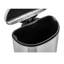 Poubelle en forme de D 50L en acier inoxydable - Basics by Wayfair ™-106067847