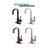 Kingston Brass Kaiser Single-Handle 1-Hole Deck Mount Bathroom Faucet with Push Pop-Up-29287156