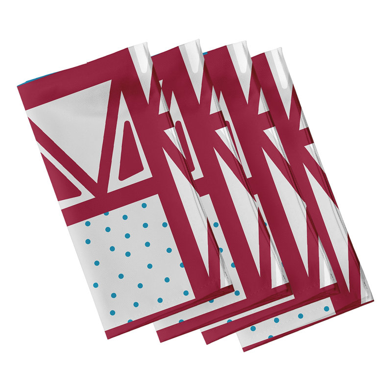 Ensemble de serviettes 22 "The Holiday Aisle, Canneberge