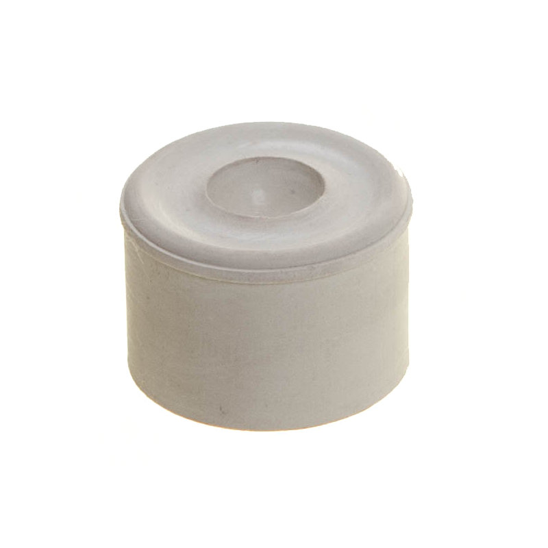 Malakoff Fixed Door Stop, White