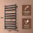Electric Towel Warmer 10 Bars Heated Towel Rack Wall Mounted Towel Rail-100140236