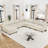 126" Wide Modern Corduroy Upholstered Modular Sectional Sofa Couch with Storage Ottoman-1821676361-1821676363