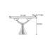 Nordic Minimalist Solid Ash Wood Console Table