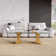 Glass Top Single Coffee Table
