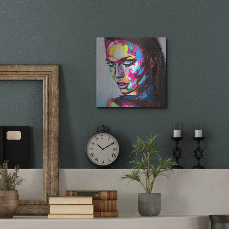 «Turn Loose» par Luxe Metal Portfolio, H 12 po x l 12 po