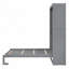Lit escamotable mural avec tablettes Murphy-118035930-118035931