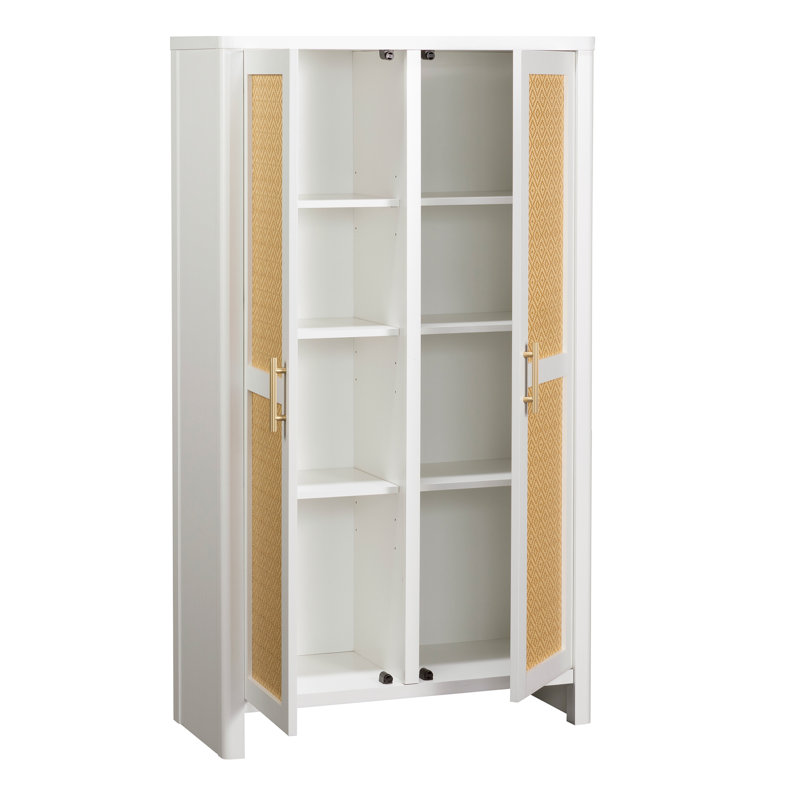 Degolyer 6-Shelf Storage Cabinet In White