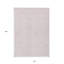 Tapis intérieur lavable abstrait 10 pi x 14 pi rose et ivoire