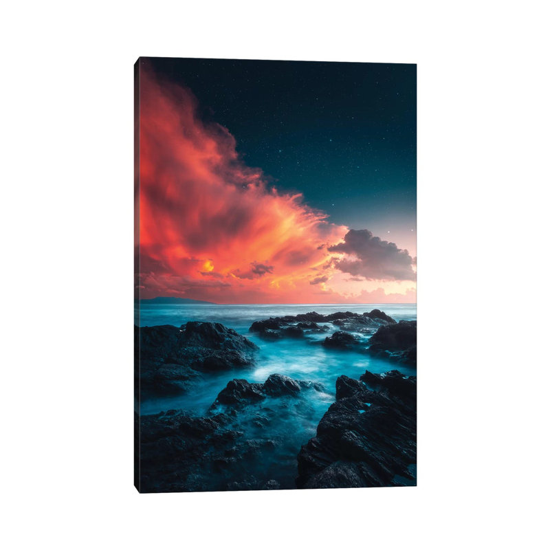 Division Of Fire - Wrapped Canvas Print, 20.32 cm H x 30.48 cm W