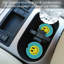Ensemble de 2 sous-verres en pierre absorbants Smile More