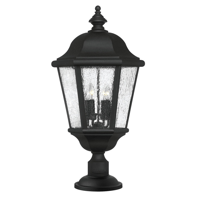 Edgewater 4-Light 27.8" Lantern Head, Black