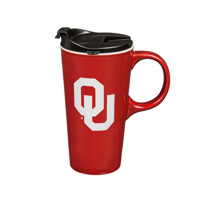 University of Oklahoma, 17Oz Boxed Travel Latte