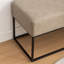 Banc rembourré en similicuir Mikhajlo-818014200