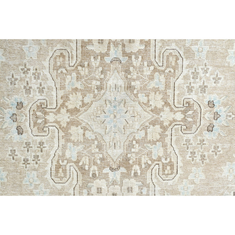High-Quality Hand-Knotted Camel Area Rug