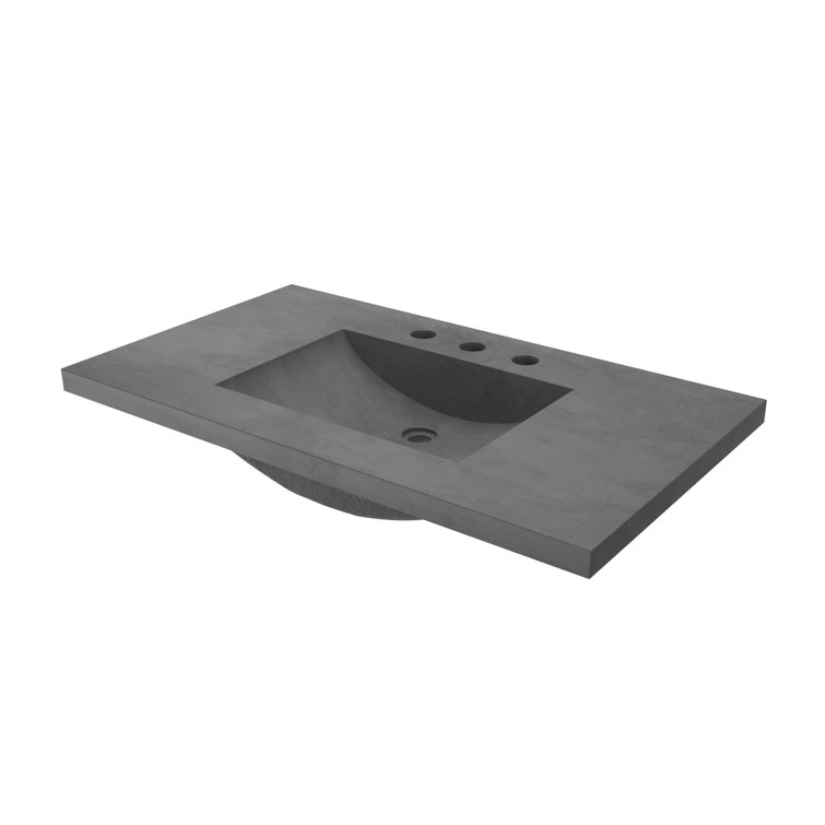 Palomar 36.5" Single Bathroom Vanity Top with Sink