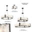 Cloud Break 4 - Light Semi Flush Mount