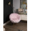 Fauteuil en fausse fourrure BirdRock Home, pieds en faux or rose-57774337-57774338