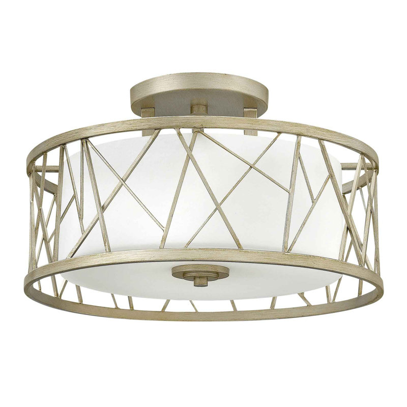 Talara Glass Semi Flush Mount