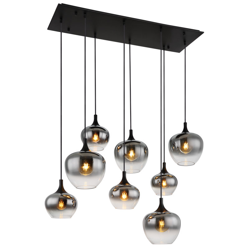 Isabelle 8 - Light Pendant, Smoke colour